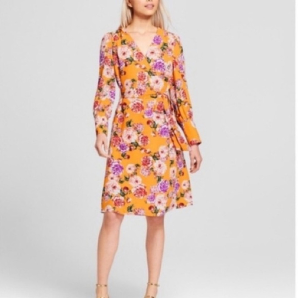 NWT Who What Wear Wrap Midi